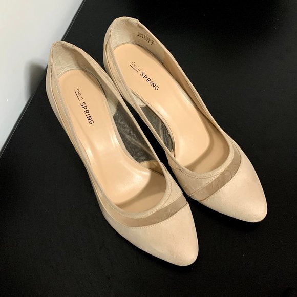 Call It Spring Nude Heels - Picture 6 of 9